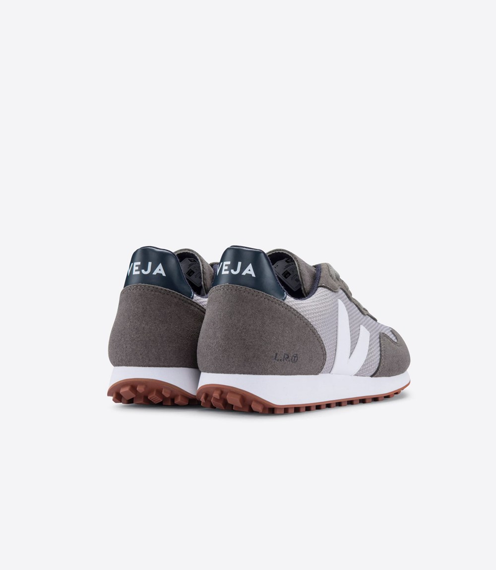 Veja Trainers Mens Grey/White - Sdu B-mesh - FREO-13842